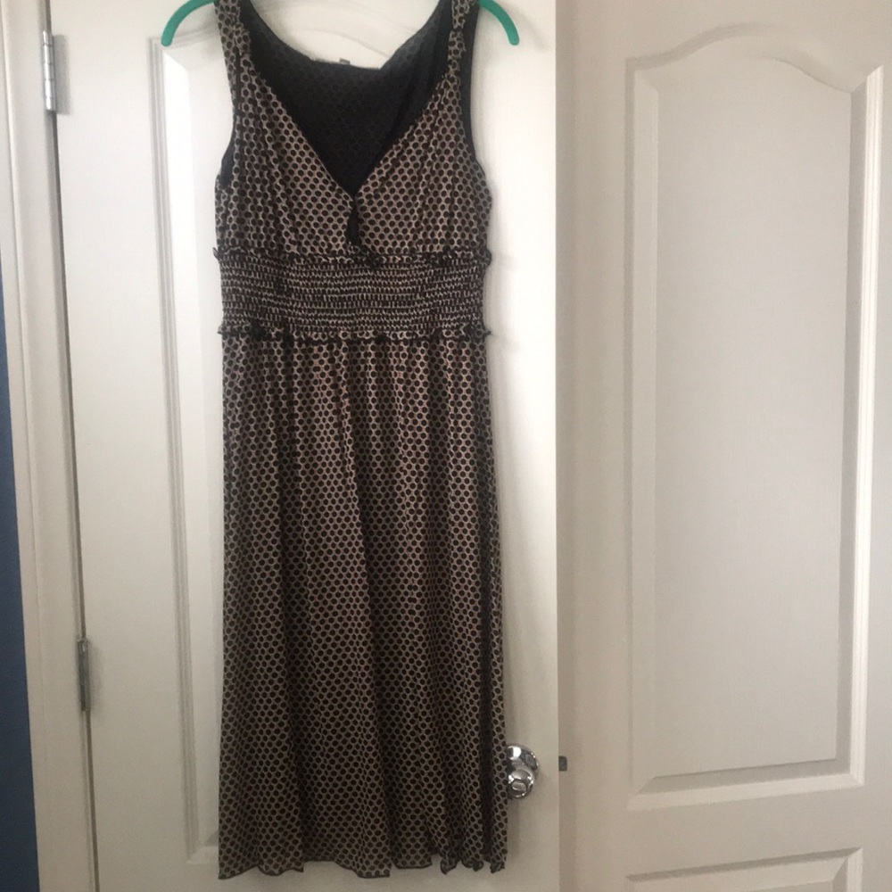 Multi color dress.  Summer dress.
